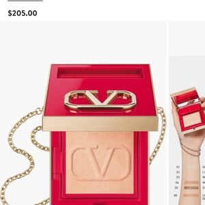RED Valentino Red and Gold Blush Compact